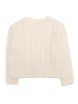 Il Gufo Kids' Sweater In White