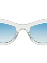 Illesteva Alexa Sunglasses In White