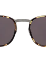 Illesteva Astor Titanium Sunglasses In Brown