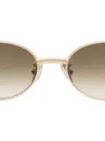 Illesteva Bellagio Sunglasses In Gold