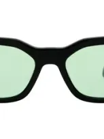 Illesteva Cassette Sunglasses In Black