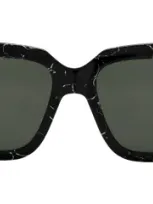 Illesteva Geno Sunglasses In Black