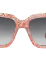 Illesteva Geno Sunglasses In Pink