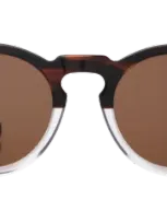 Illesteva Leonard (classic Flex Hinge) Sunglasses In Brown