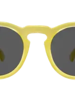 Illesteva Leonard (classic Flex Hinge) Sunglasses In Yellow