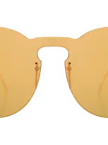 Illesteva Leonard Ii Mask Sunglasses In Yellow