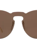 Illesteva Leonard Mask Sunglasses In Brown