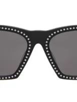 Illesteva Lisbon Crystal Sunglasses In Black