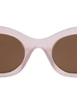 Illesteva Luna Sunglasses In Pink