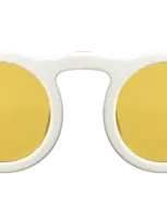 Illesteva Marlene Sunglasses In White