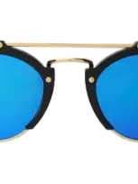 Illesteva Milan Sunglasses In Blue