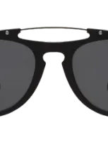 Illesteva Monaco Sunglasses In All Black / Grey