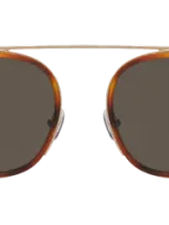 Illesteva Mykonos Ace Sunglasses In Brown