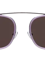 Illesteva Mykonos Ace Sunglasses In Metallic