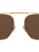 Illesteva Patmos 58 Sunglasses In Brown