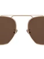 Illesteva Patmos 58 Sunglasses In Gold