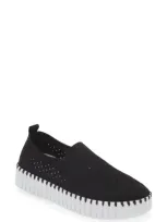 Ilse Jacobsen Tulip Slip-on Sneaker In Black