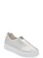 Ilse Jacobsen Tulip Sneaker In Silver