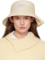 Jacquemus Beige La Casa 'le Chapeau Vela' Beach Hat In 142 Natural