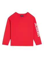 Jacquemus L'enfant Logo-print T-shirt In Rot