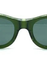 Jacques Marie Mage Last Frontier V - Truckee - Rover Sunglasses In Green