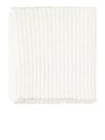 Jenni Kayne Frayed Linen 68x120 Tablecloth In Natural Stripe