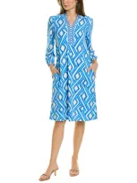 J.mclaughlin Emer Dress In Blue