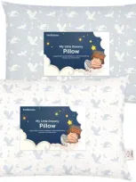 Keababies 2-pack Toddler Pillows In Gray