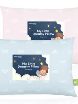 Keababies 2-pack Toddler Pillows In Pastel Rainbow