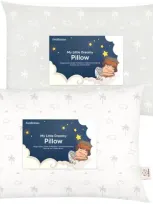 Keababies 2-pack Toddler Pillows In Neutral