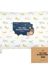 Keababies Jumbo Toddler Pillow With Pillowcase In Plane