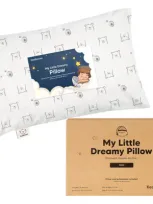 Keababies Mini Toddler Pillow With Pillowcase In Bumble Bear