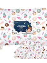 Keababies Kids'  Printed Toddler Pillowcase 13x18" In Sweet Tooth