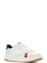 Keds ® X Recreational Habit The Court Sneaker In White/multi Leather