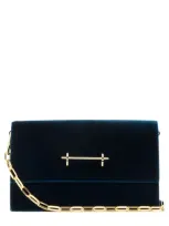 M2malletier Sofia Shoulder Bag - Blue In Petroblusnglgold