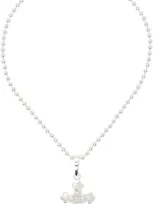 Martine Ali Silver Rui Cross Necklace