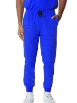 Members Only London Jogger Scrub Pants In Royal Blue