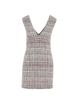 Missoni Caperdoni Short Dress In Metallic