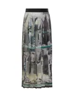 Msgm Skirt In Grey