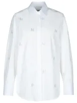 Msgm White Cotton Shirt