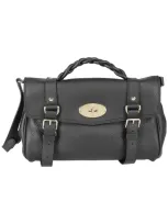 Mulberry Alexa Heavy Grain In Black