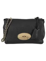 Mulberry Lily Glossy Goat In Black