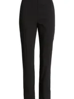 Nic + Zoe Nic+zoe Wonderstretch Slim Fit Ankle Pants In Black Onyx