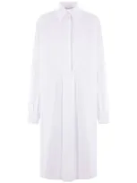 Niccolò Pasqualetti Plastra Shirtdress In White