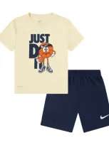 Nike Kids' Toddler Boys Sportball Short Set In Midnight Navy