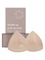 Nood Double Up Triangle Push-up Pads In No.3 Buff