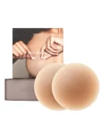 Nood No-show Reusable Round Nipple Covers In No.5 Soft Tan