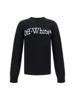 Off-white Sweater In Black White