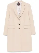 Ps By Paul Smith Single-breasted Coat In Nude