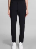 Pt01 Pants In Black Polyester